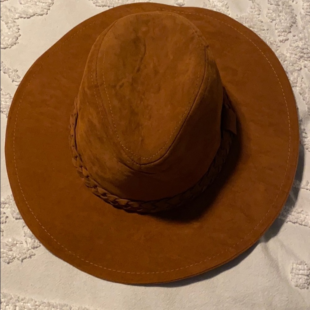 Brown fall hat